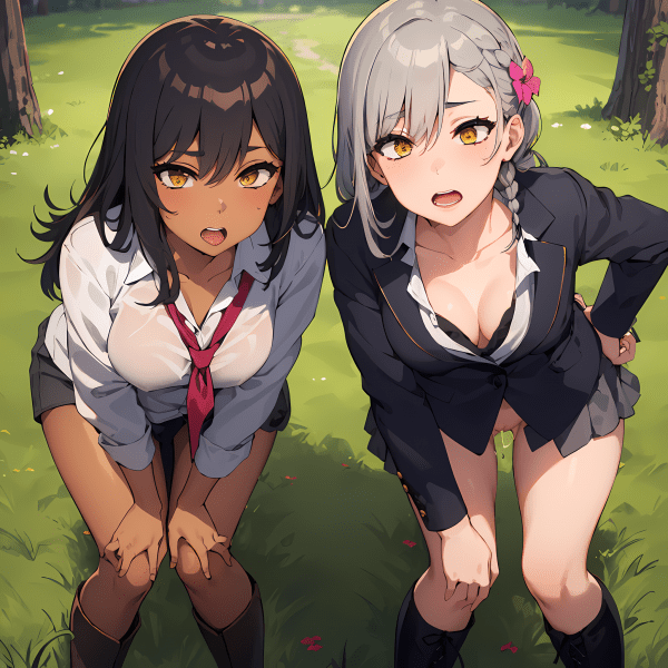 Summer Fun with Two Girls