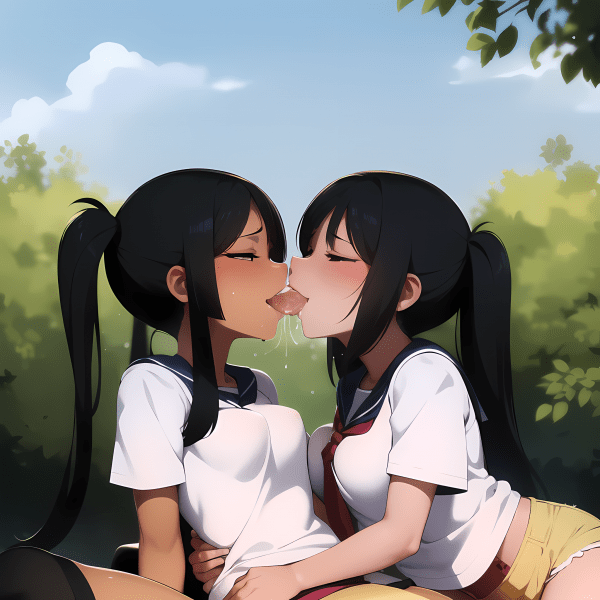 Outdoor Fun with Two Girls